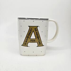 Anthropologie Drop Cap A Monogram Mug C7